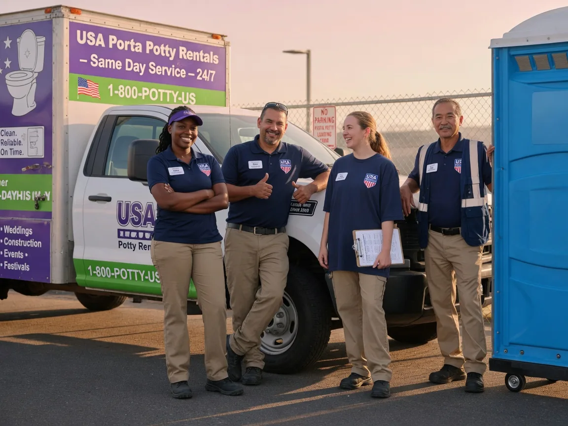 Porta Potty Rental company in Slaton, TX